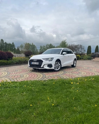 Audi A3 cena 88199 przebieg: 58254, rok produkcji 2021 z Wolbrom małe 56
